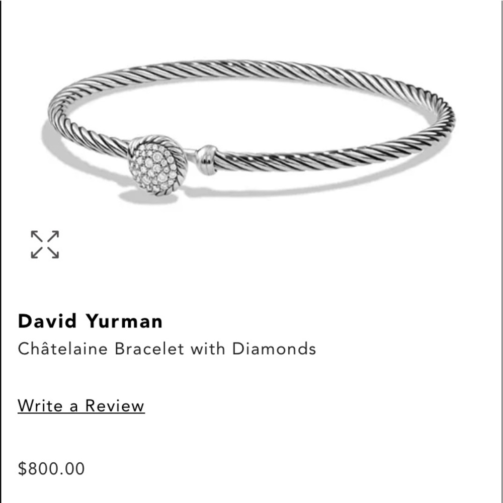 David Yurman Châtelaine Bracelet with Diamonds